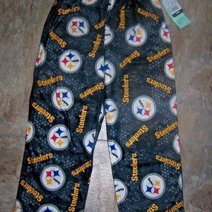 PITTSBURGH STEELERS Pajama Pants Boy Size Med 5-6